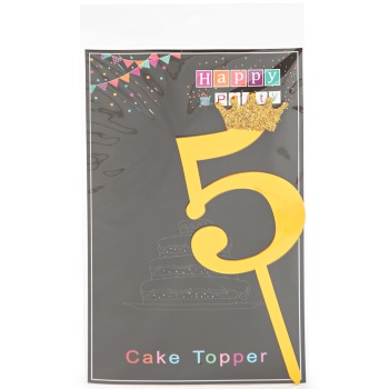 Топпер "ЦИФРА" 5