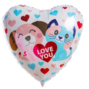Фольгированный шар Love you